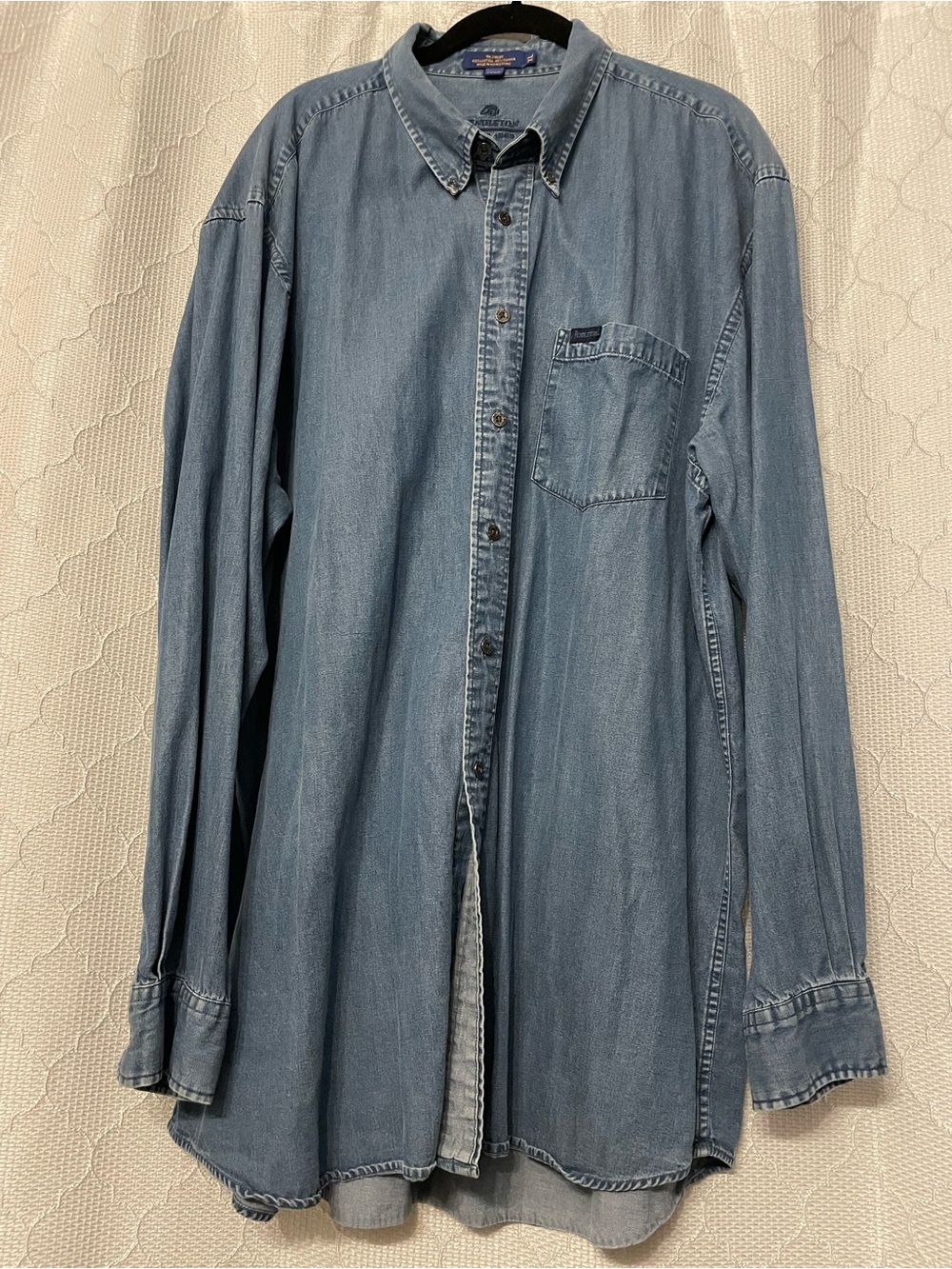 Pendleton Light Blue Denim Button-Up Shirt